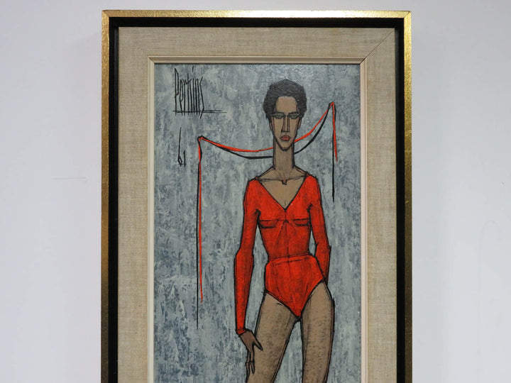 Original MCM Oil Painting on Masonite