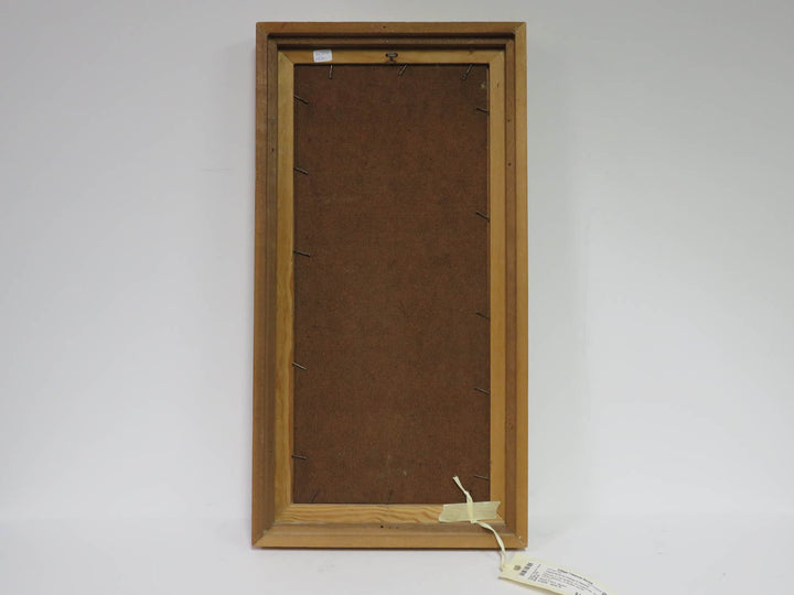 Original MCM Oil Painting on Masonite