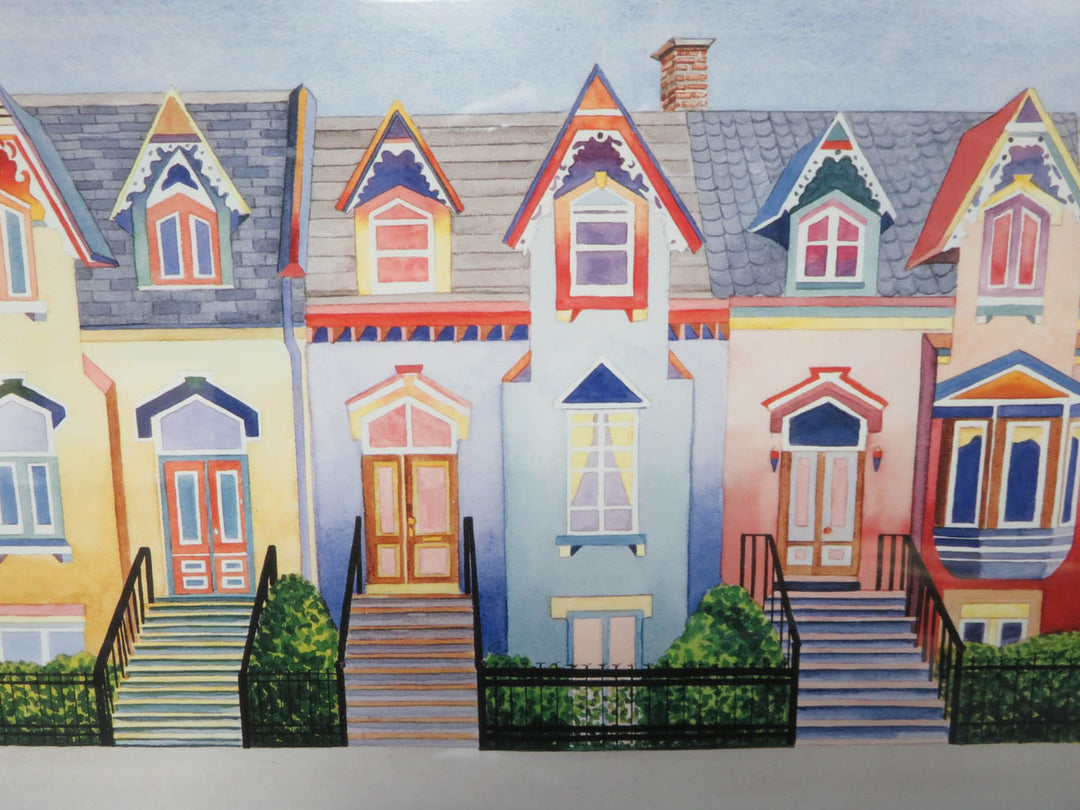 Elizabeth Horowitz Row House Print