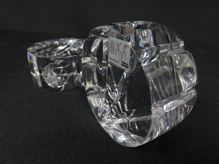 Mikasa Discus Candleholders