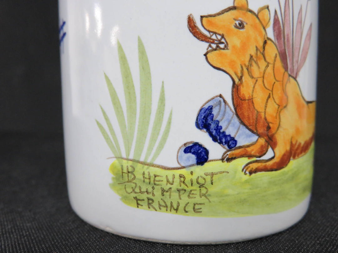 Henriot Quimper Pottery Mug