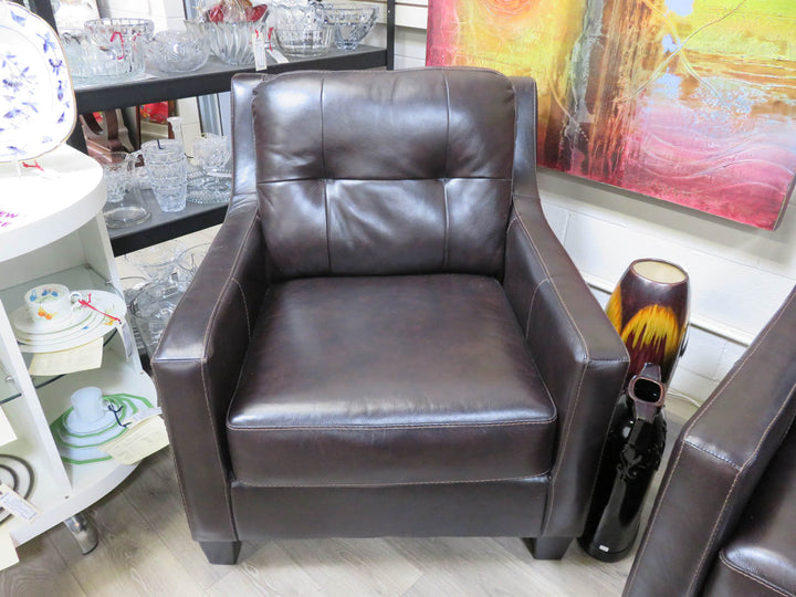 Ashley Leather Blend Arm Chair