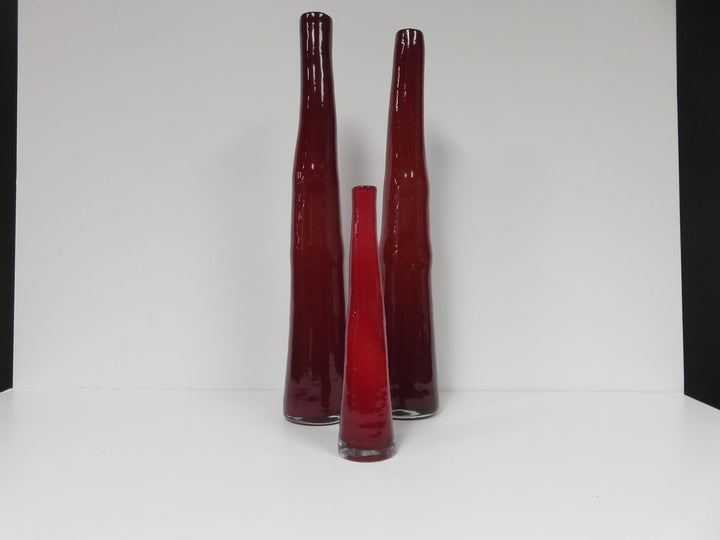 Cased Glass Vases