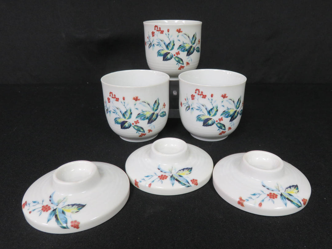 Japanese Lidded Tea Cups