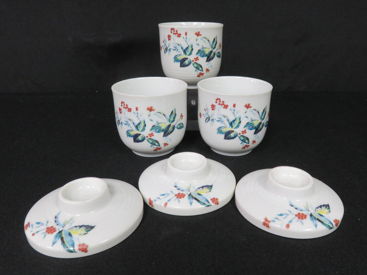 Japanese Lidded Tea Cups