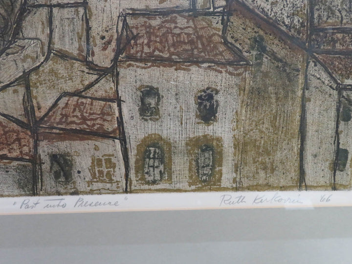 Ruth Kerkovius Village Etching