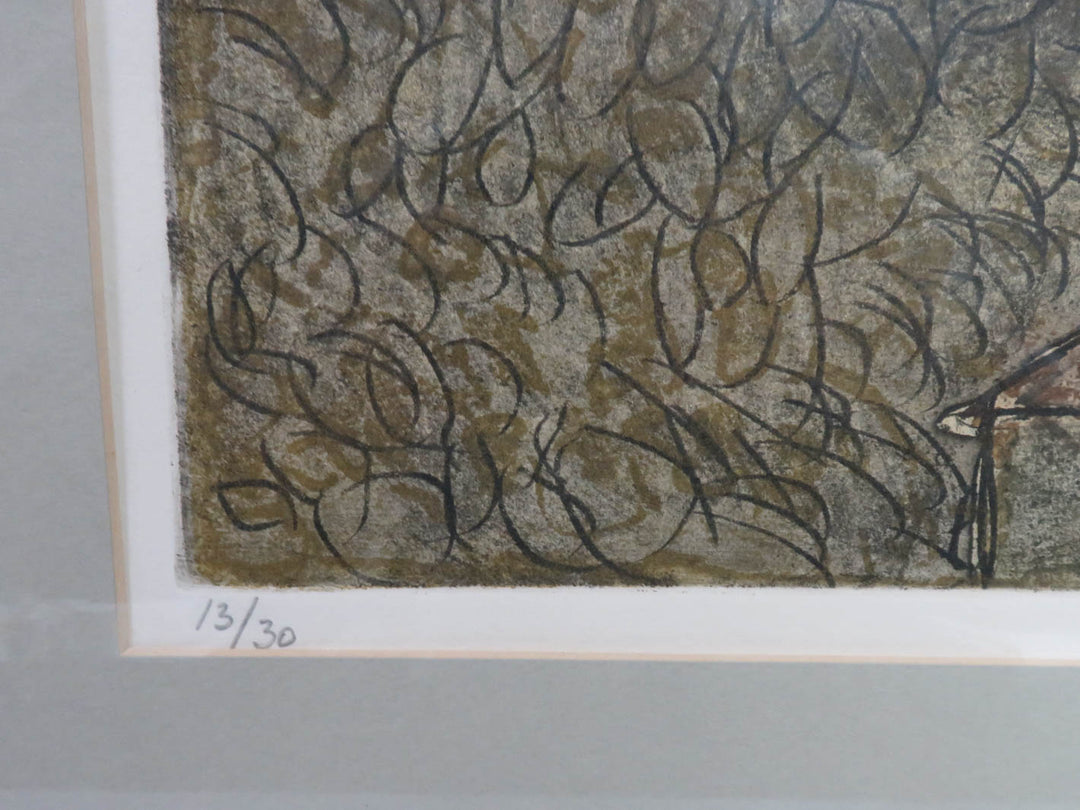 Ruth Kerkovius Village Etching