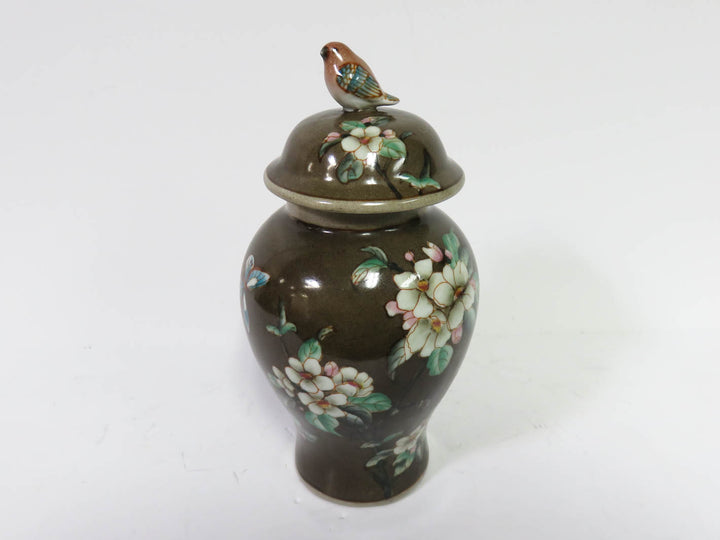 Gump's Hand Painted Ginger Jar
