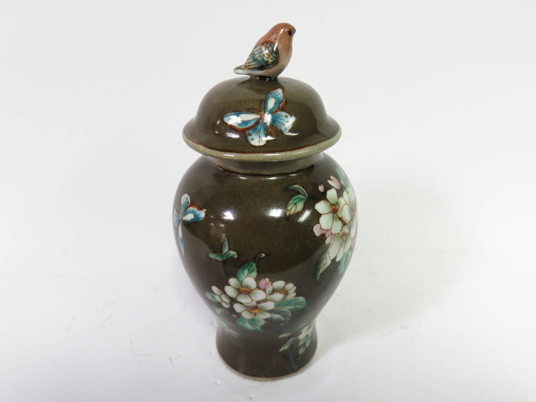 Gump's Hand Painted Ginger Jar
