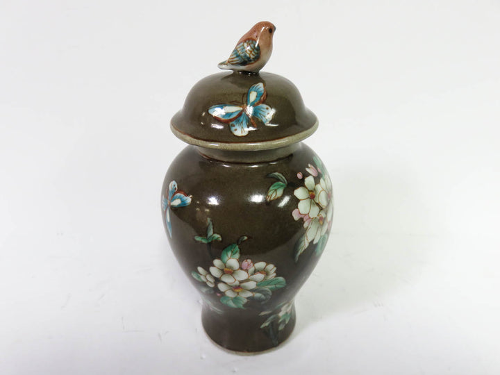 Gump's Hand Painted Ginger Jar