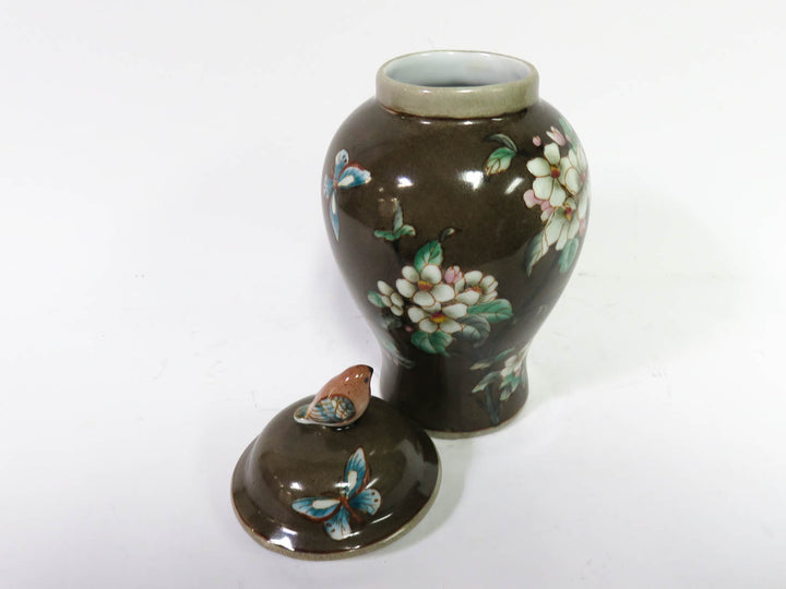 Gump's Hand Painted Ginger Jar