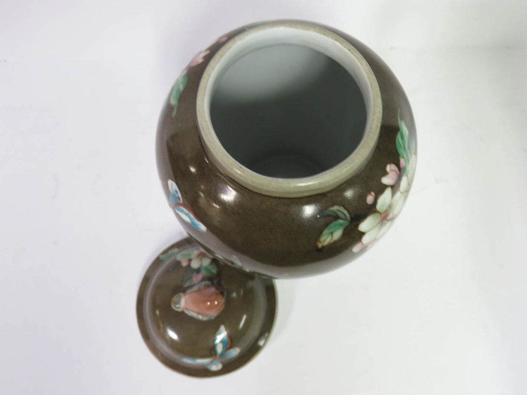 Gump's Hand Painted Ginger Jar
