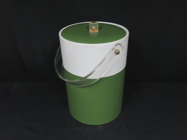 Retro Avocado Vinyl Ice Bucket