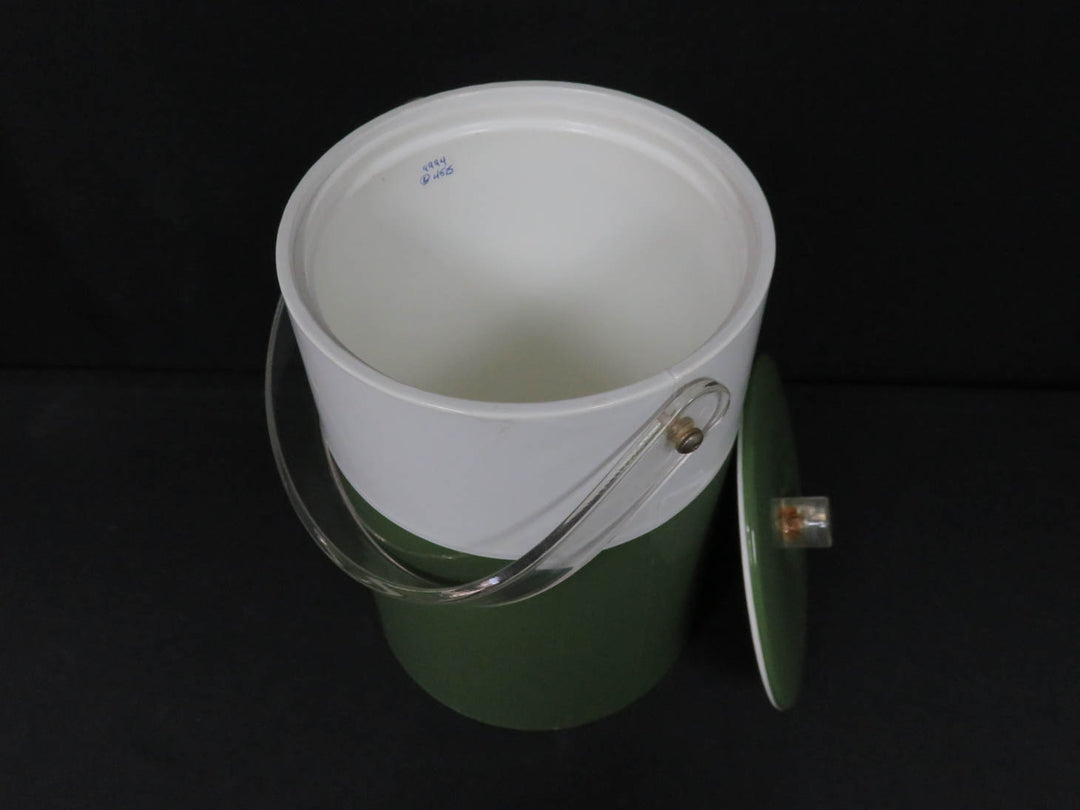 Retro Avocado Vinyl Ice Bucket