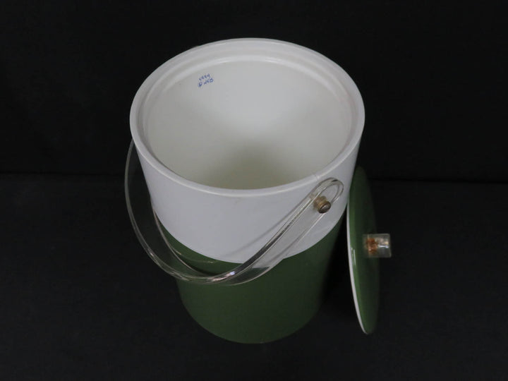 Retro Avocado Vinyl Ice Bucket