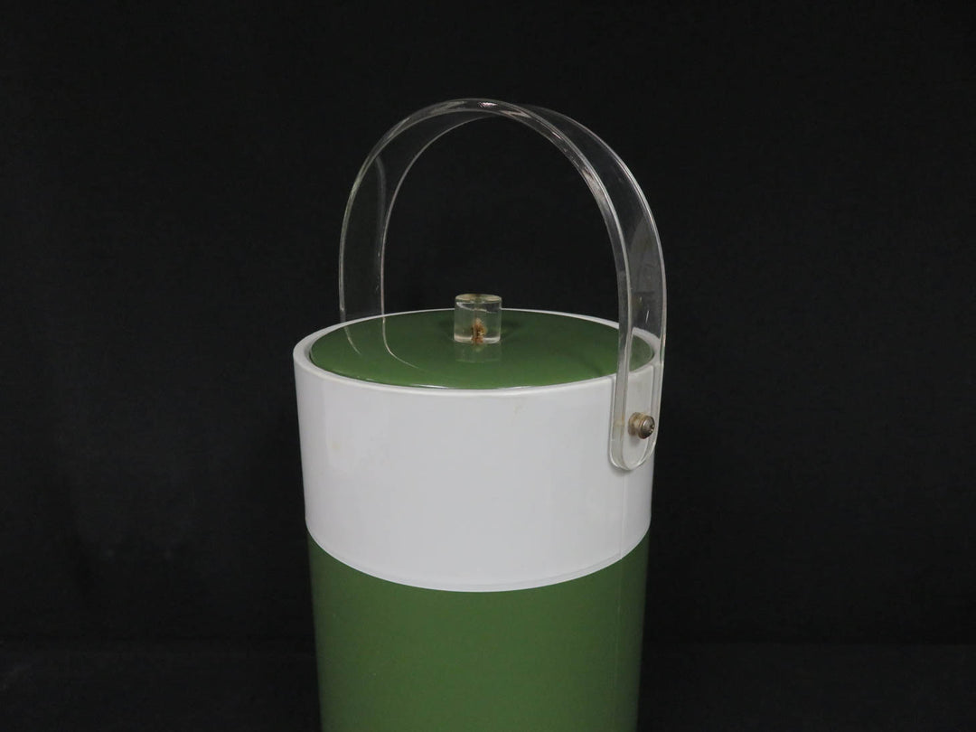 Retro Avocado Vinyl Ice Bucket