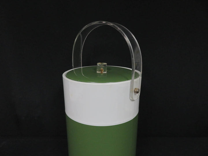 Retro Avocado Vinyl Ice Bucket