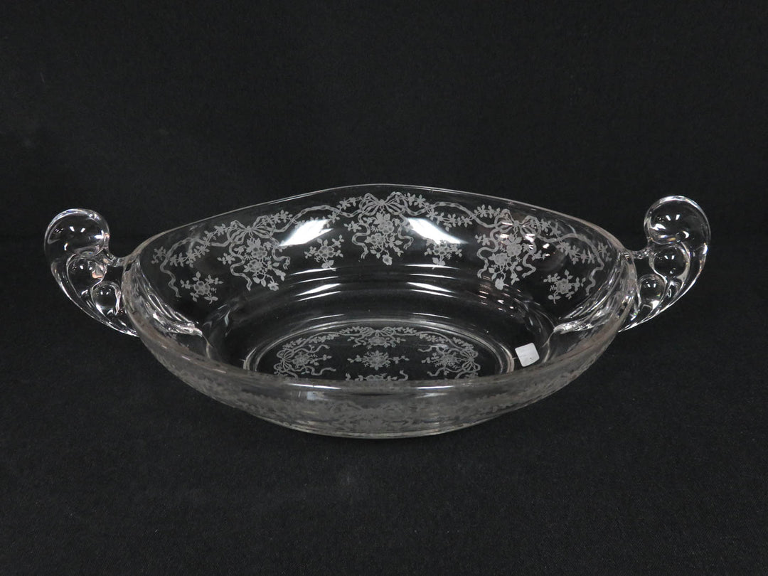 Fostoria Romance Etched Bowl