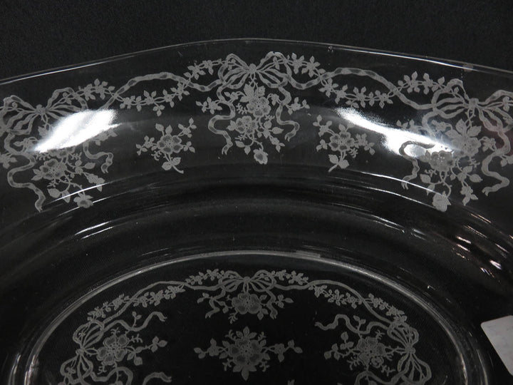 Fostoria Romance Etched Bowl