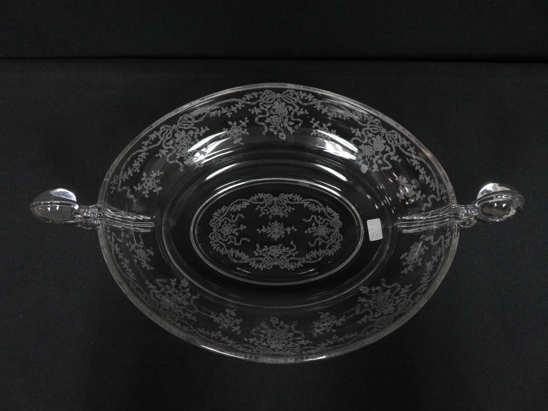 Fostoria Romance Etched Bowl