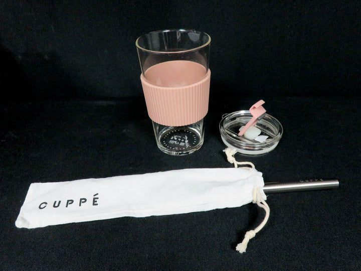 Cuppe Reusable Glass Tumbler-New