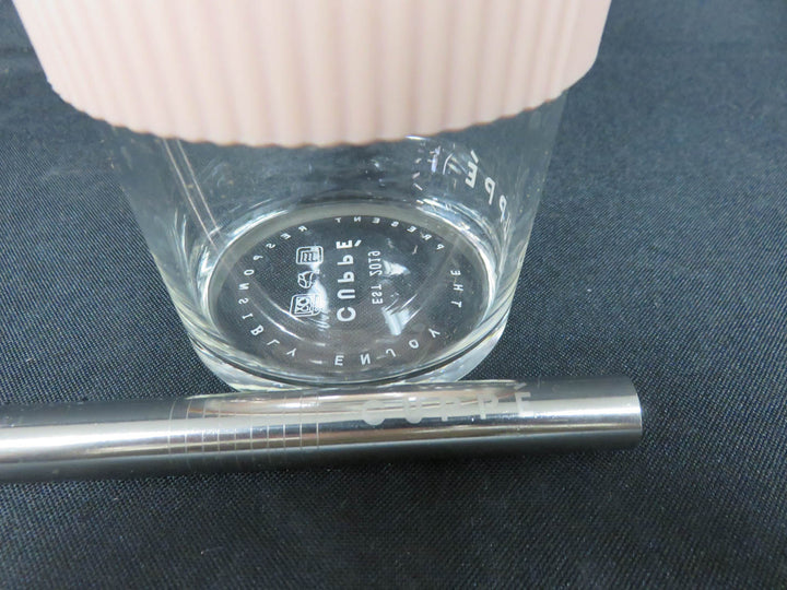 Cuppe Reusable Glass Tumbler-New