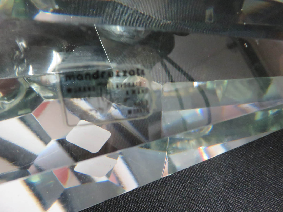 Mandruzzato Glass Figurine