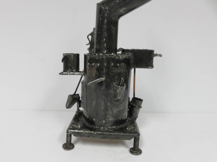 Hand Welded Stove Sculpture