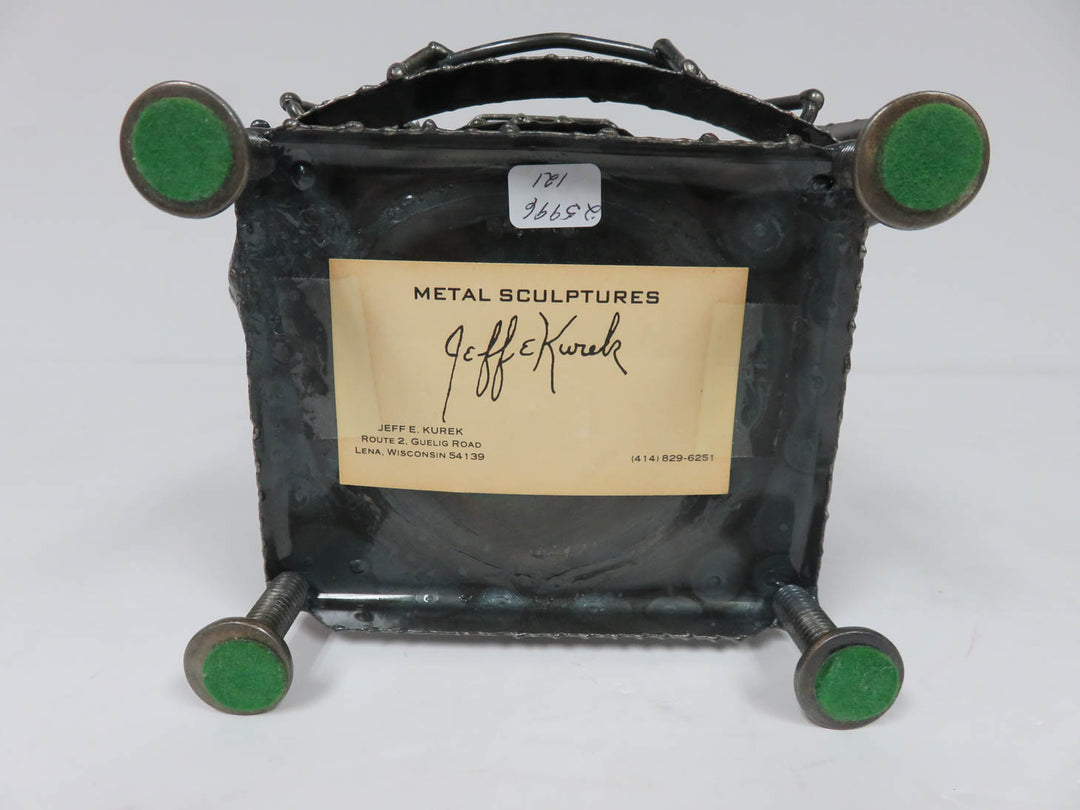Hand Welded Stove Sculpture