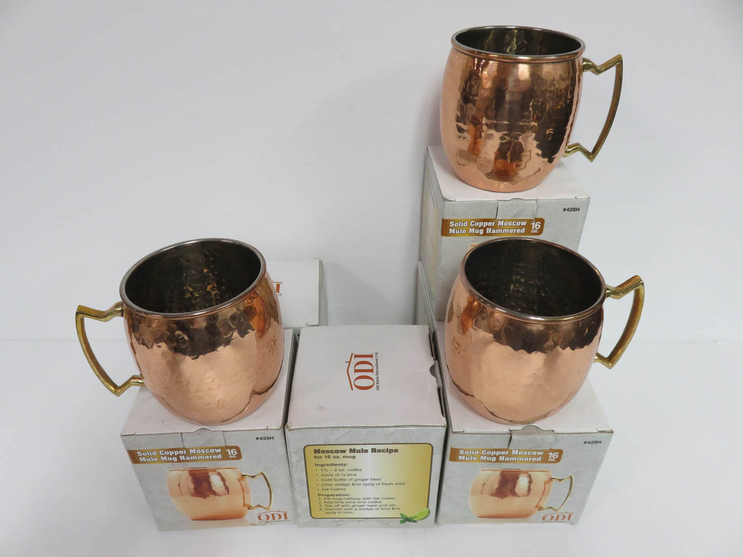 Old Dutch International Copper Mugs