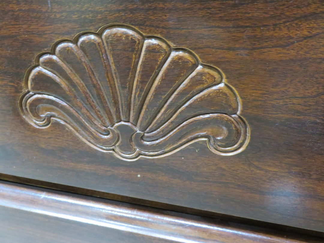Shell Motif Six-Drawer Dresser