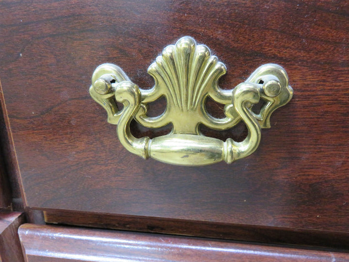 Shell Motif Six-Drawer Dresser