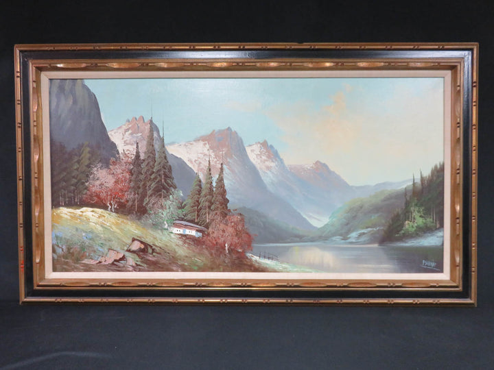 F. Schmidt Original Oil Painting