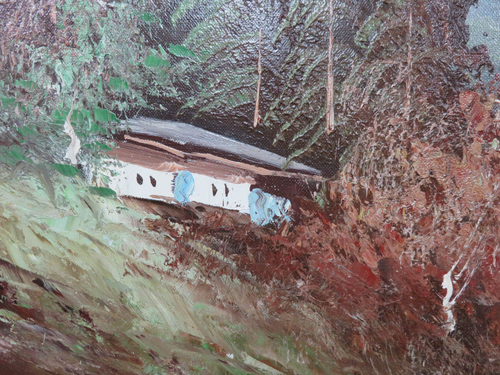 F. Schmidt Original Oil Painting
