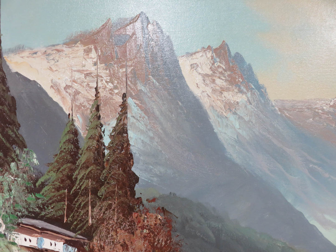F. Schmidt Original Oil Painting