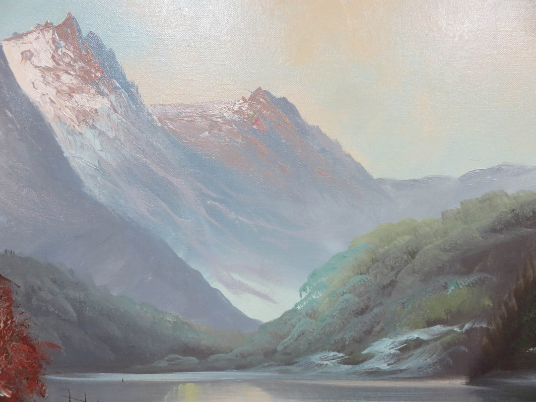 F. Schmidt Original Oil Painting