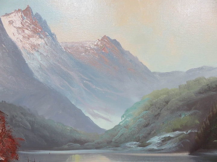 F. Schmidt Original Oil Painting