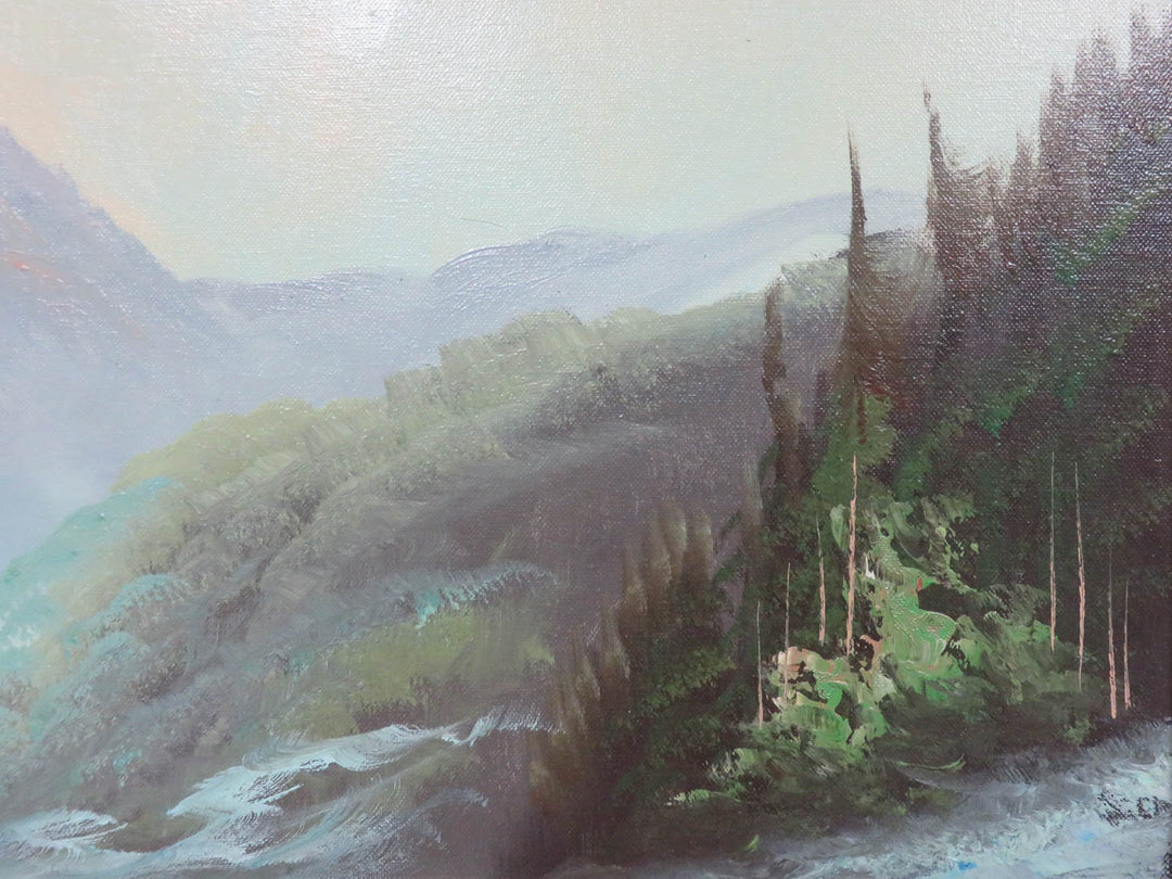 F. Schmidt Original Oil Painting