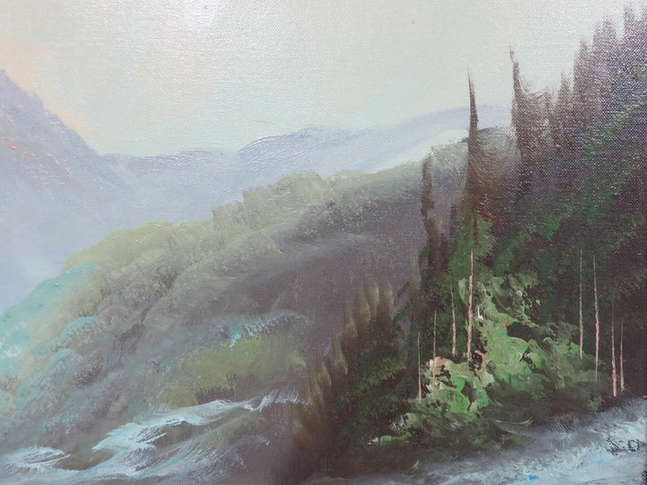 F. Schmidt Original Oil Painting
