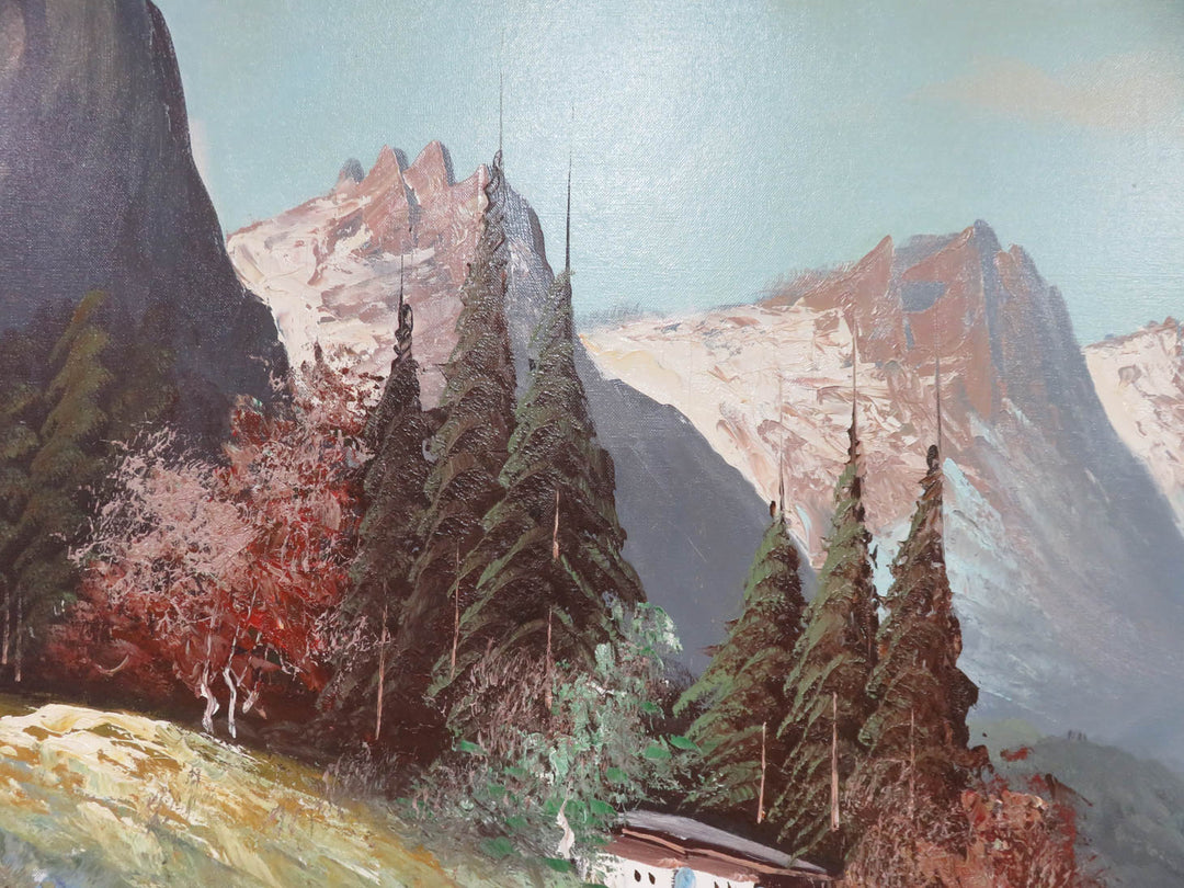 F. Schmidt Original Oil Painting