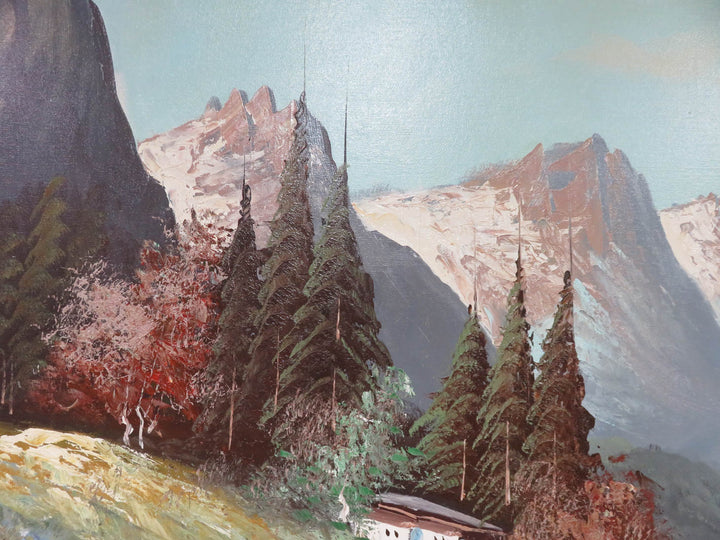 F. Schmidt Original Oil Painting