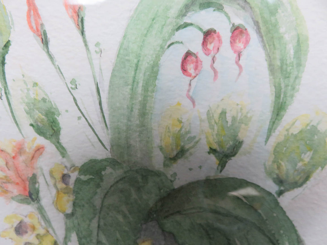 Original Floral Watercolor Painting