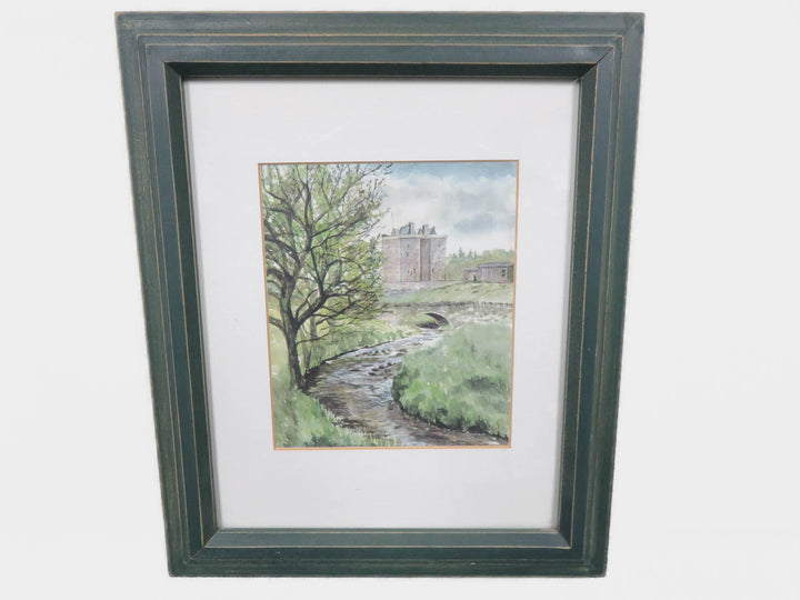J.M. Neil Watercolor Painting