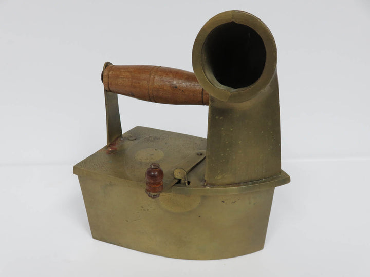 Antique Brass Coal Iron