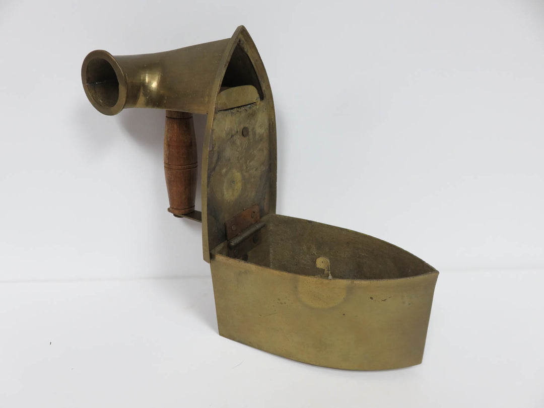 Antique Brass Coal Iron