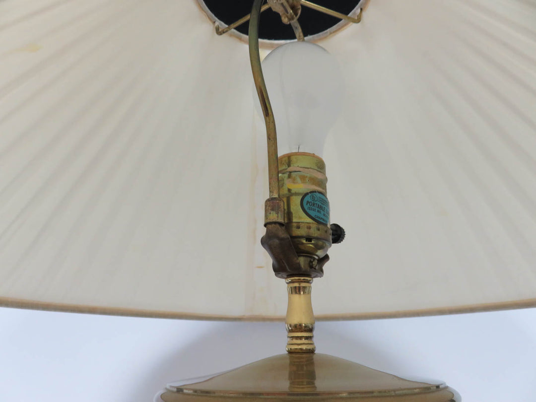 Swirled Glass Table Lamp