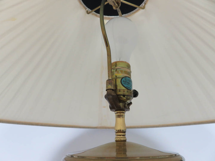 Swirled Glass Table Lamp