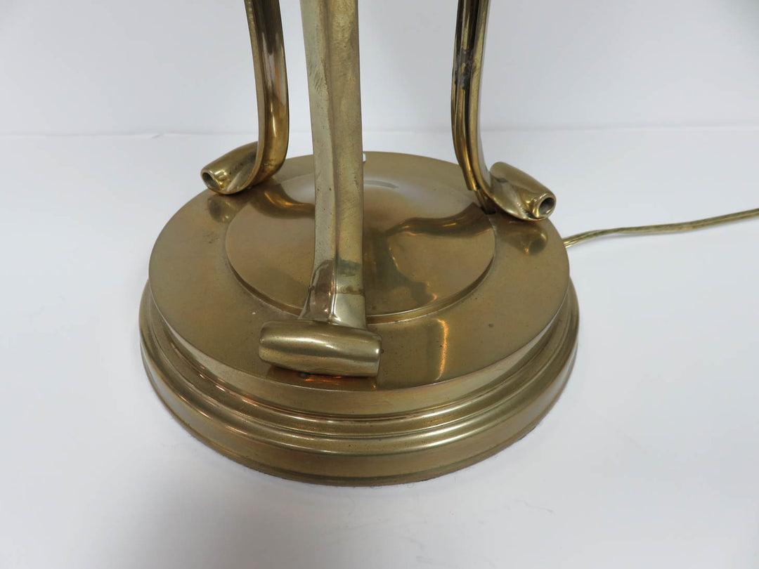 Swirled Glass Table Lamp