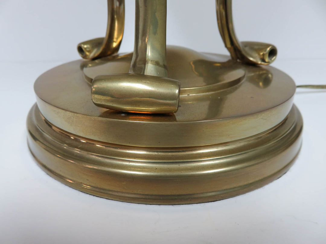Swirled Glass Table Lamp