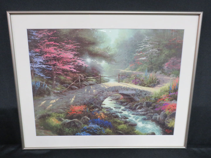 Thomas Kincaid "Bridge of Faith"  Print